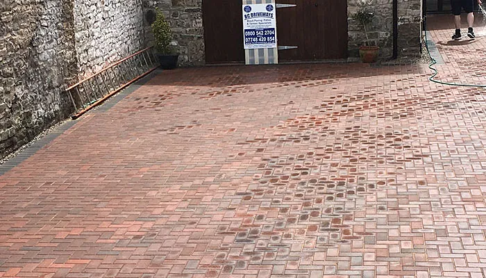 block paved